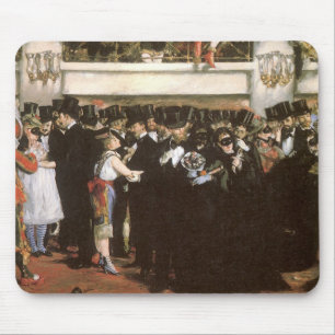 Mask Boll vid operan av Edouard Manet Musmatta