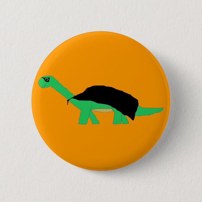 Mask Caped Apatosaurus-stift Knapp (Framsida)