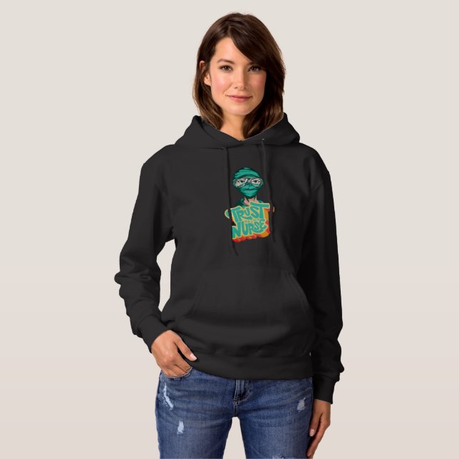 Mask-citat för Nurse Ansikte T Shirt (Hel framsida)