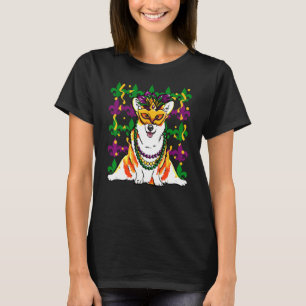 Mask Corgi T Shirt