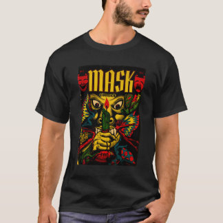 MASK COVER 1945 BOK TECKNAD aop T Shirt