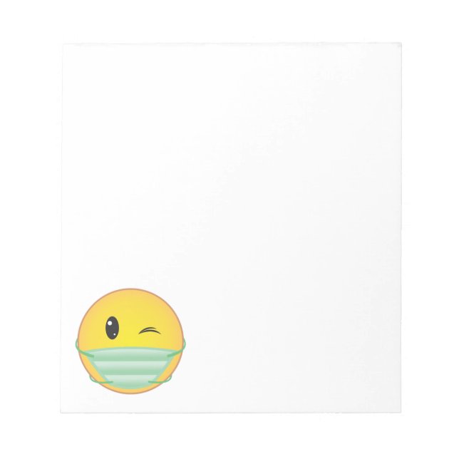 Mask Emoji Anteckningsblock (Framsida)