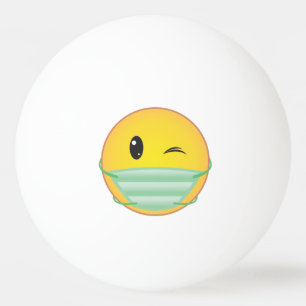 Mask Emoji Pingisboll