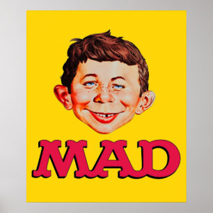 Mask för Mad Magazine Shirt Sticker Mask Poster