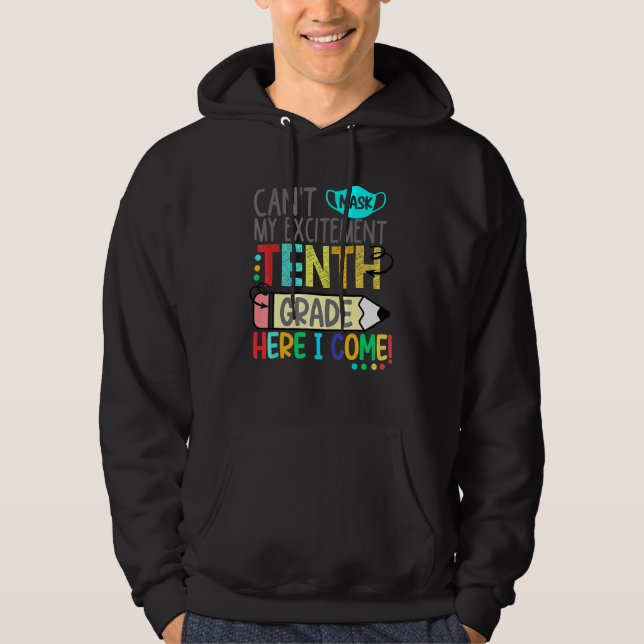 Mask för spädbarn min irritation tionde Klass här  Hoodie (Framsida)