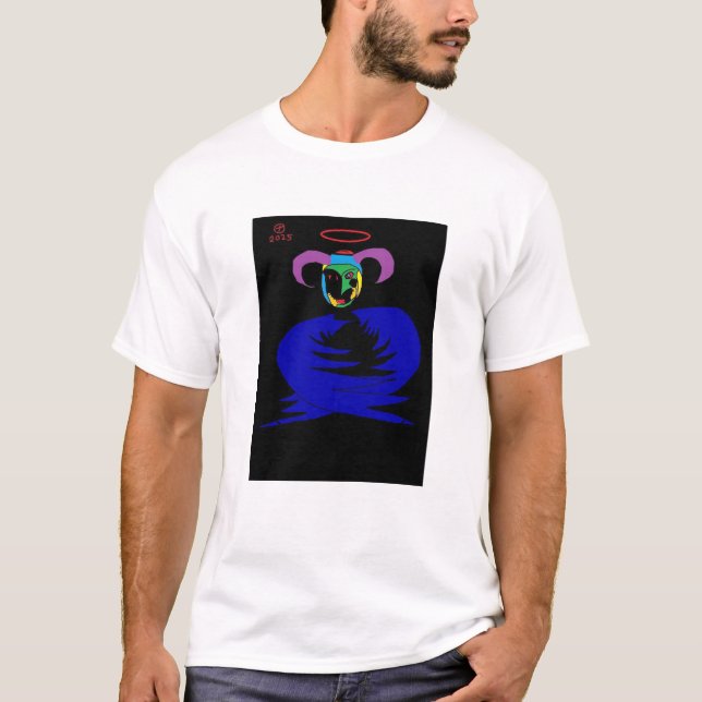 Mask från många Ansikte T Shirt (Framsida)