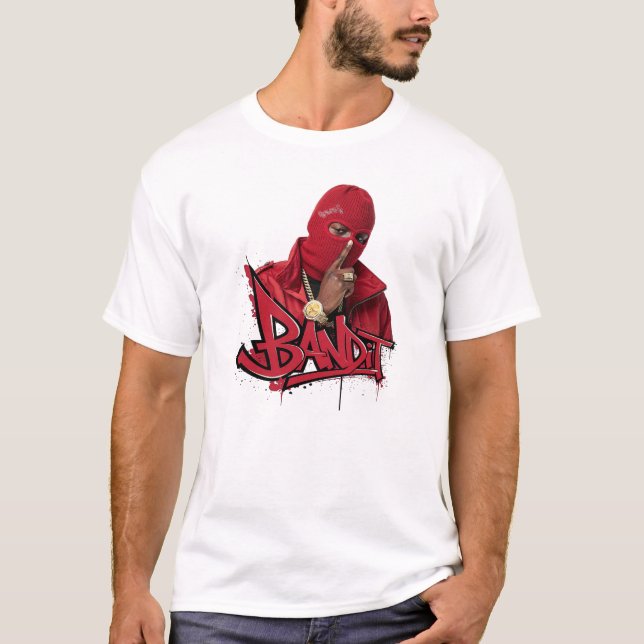 Mask Gangster T Shirt (Framsida)