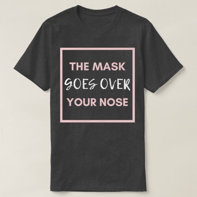 mask går över näsan 24 t shirt (Design framsida)