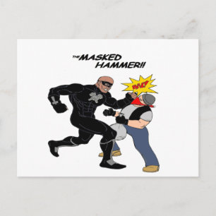 Mask Hammer Vykort