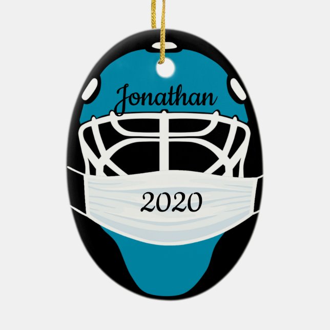 Mask Hockey Mask Ornament (Baksidan)