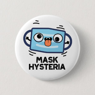 Mask Hysteria Funny Mask Pun Knapp