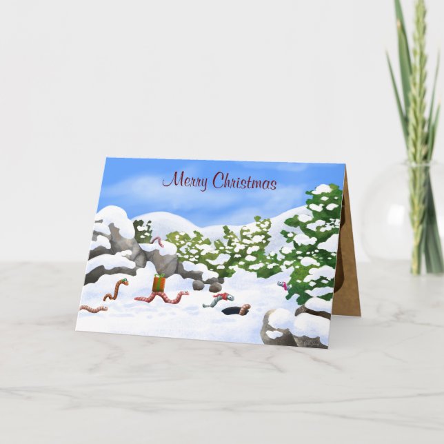 mask julkort helgkort (Framsida)