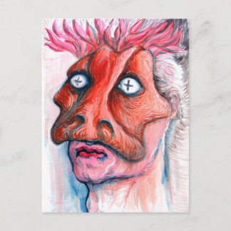 Mask man vykort