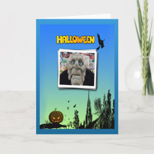Mask of Old Man, Flies Witch and Jack o lantern Kort