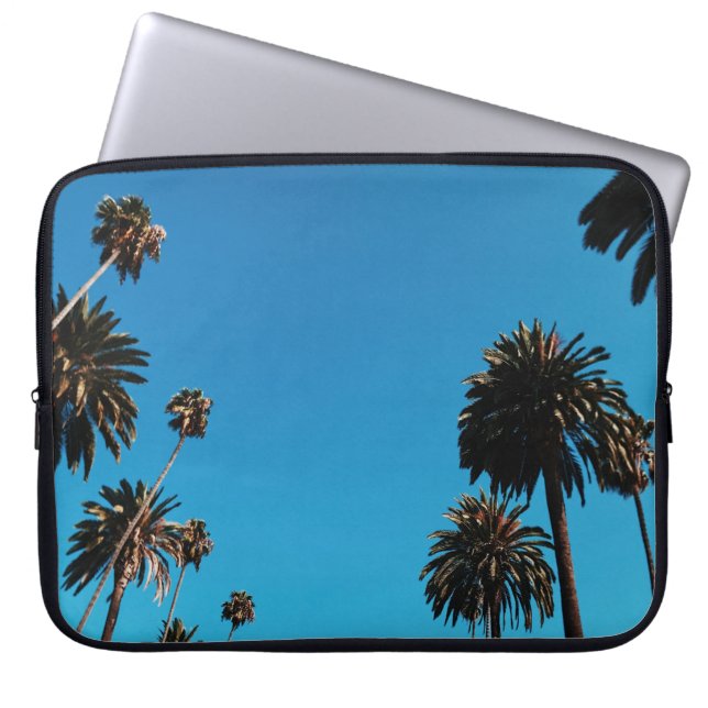 Mask öga vy över träd laptop fodral (Framsidan)