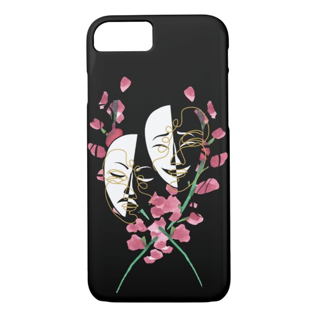Mask phone case  Case-Mate iPhone skal (Baksida)
