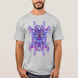 Mask Plum Periwinkkle T Shirt