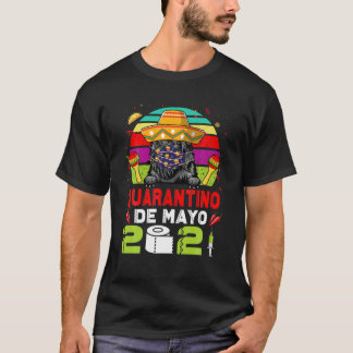 Mask Quarantino Cinco De Vatten Ansikte T Shirt