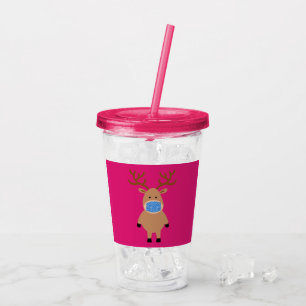 Mask Reindeer Take Away Mugg