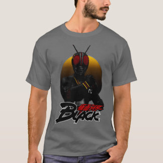 Mask Rider Black Ilustration T Shirt