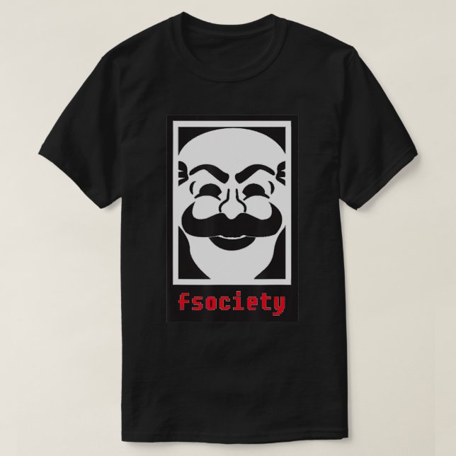 Mask Robot Control är en Illusion E Corp Ha T Shirt (Design framsida)