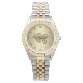 Mask Romerska siffror Armbandsur