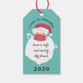 Mask Santa 2020-jul Presentetikett