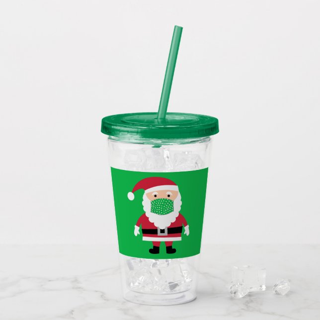 Mask Santa Take Away Mugg (Baksida Ice)