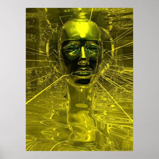 Mask till Nefertiti Poster (Framsidan)