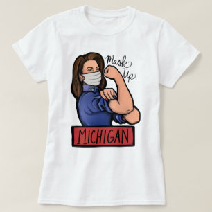 Mask Up Michigan Gretchen Whitmer Michigander T Shirt
