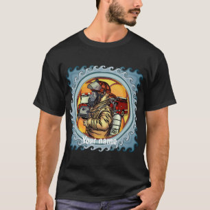Mask upp Firefighter t-shirt