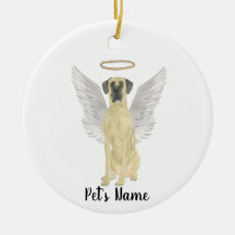 Maskad hjort Great Dane Sympati Minnesmärke