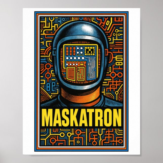 Maskatron  poster (Framsidan)