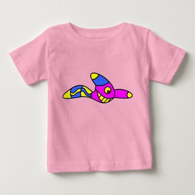 maskbabytröja roligmasktröja t shirt (Framsida)