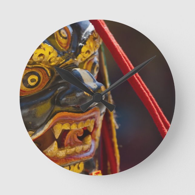 Maskdansresultat vid Tshechu-festival Rund Klocka (Framsida)