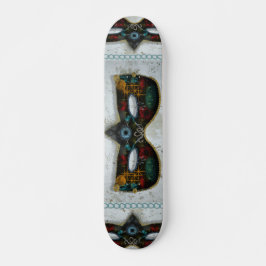 Maske Mini Skateboard Bräda 18,5 Cm