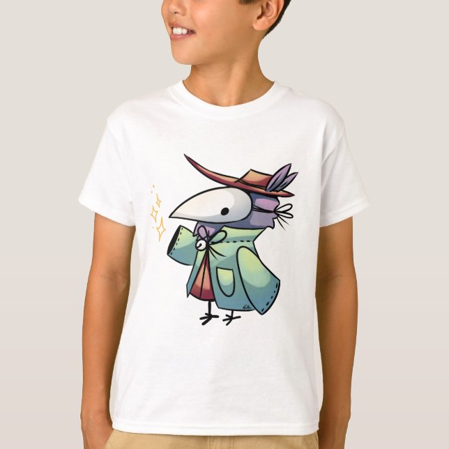 Masked bird  t shirt (Framsida)