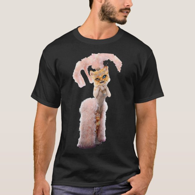 Masked Singer US Season 3 Costume - Kitty     T Shirt (Framsida)