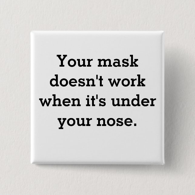 Masken fungerar inte knapp (Framsida)