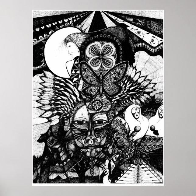 Masken Poster (Framsidan)