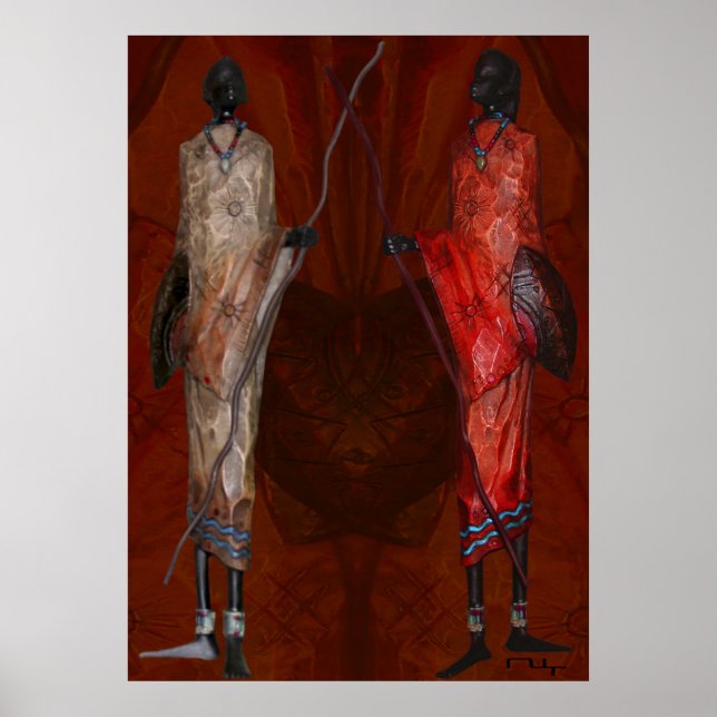 maskens gardianer poster (Framsidan)