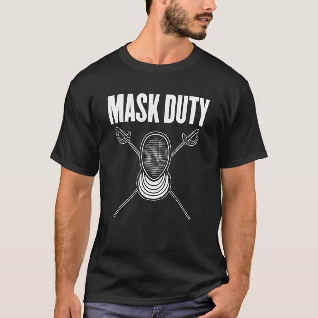 Maskens uppgifter och masker måste uppmärksammas u t shirt (Framsida)