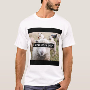 Masker är för får t shirt