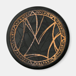 Masker under Logotyp Magnet