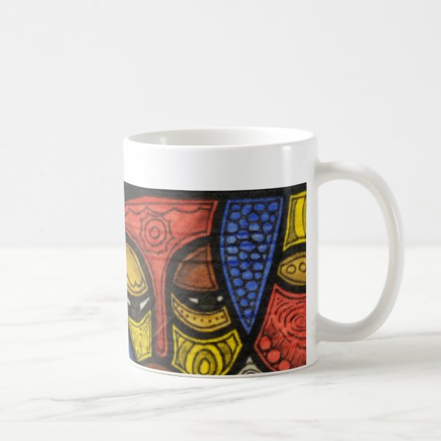 Maskera 2 kaffemugg (Höger)