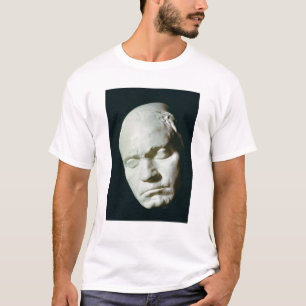 Maskera av Beethoven, taget från liv på åldern Tee Shirt