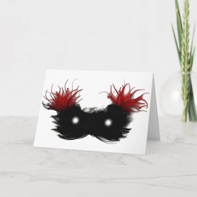 Maskera av fantomen kort (Framsida)