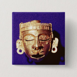 Maskera av guden Xipe Totec Knapp