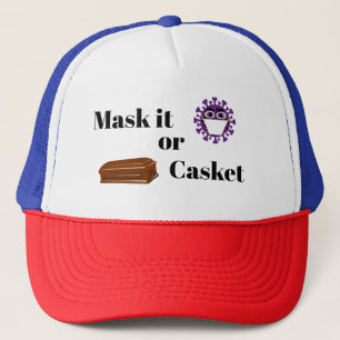 Maskera den eller korgen keps