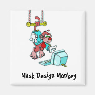 Maskera designapamagneten magnet